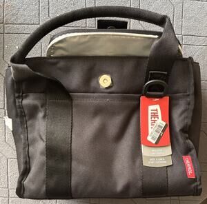 Thermos Insulated Large Lunch Bag - 12 Can Tote - Black